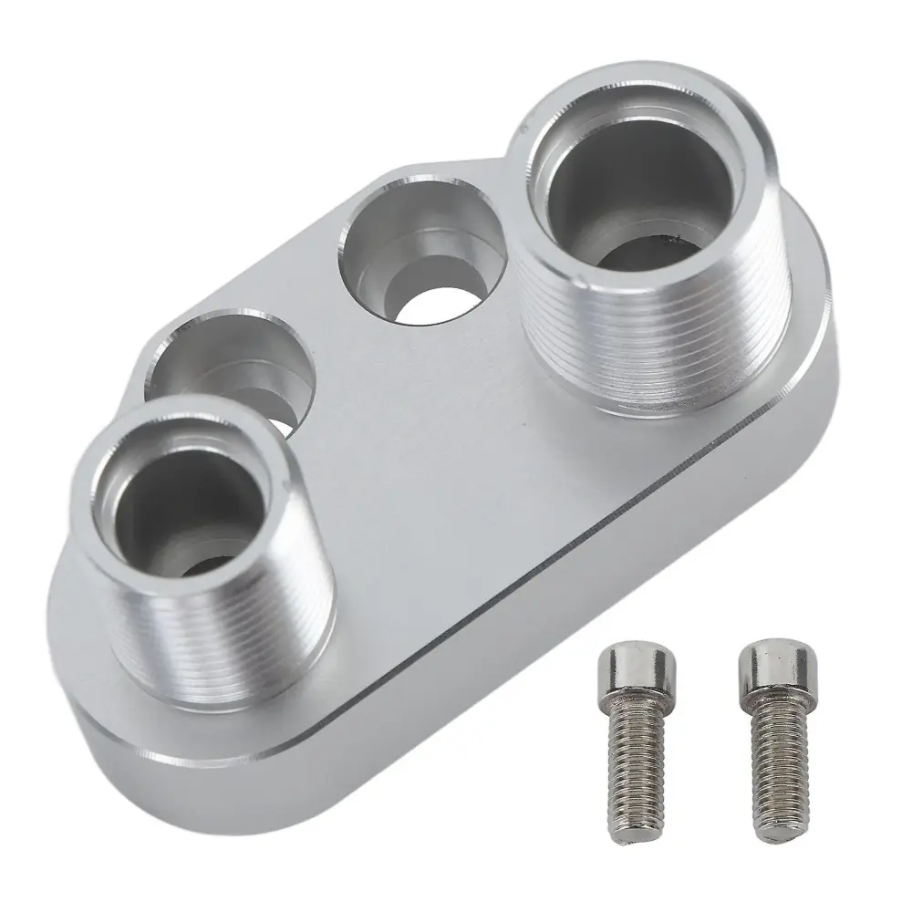 /C Compressor Adapter Sanden SD7B10 7176 produced Billet Aluminum