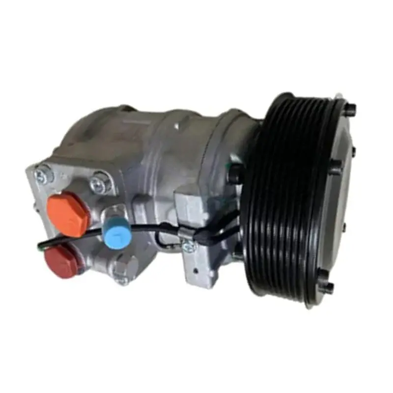 Heavy Duty 10PA17C 8PK /C Compressor 447100-2381 447200-5964 John Deere Tractors 12V