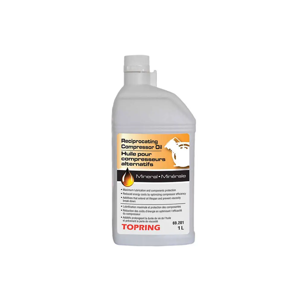 Mineral Oil Reciprocating Compressor, 1 L Universal Mounting Kit