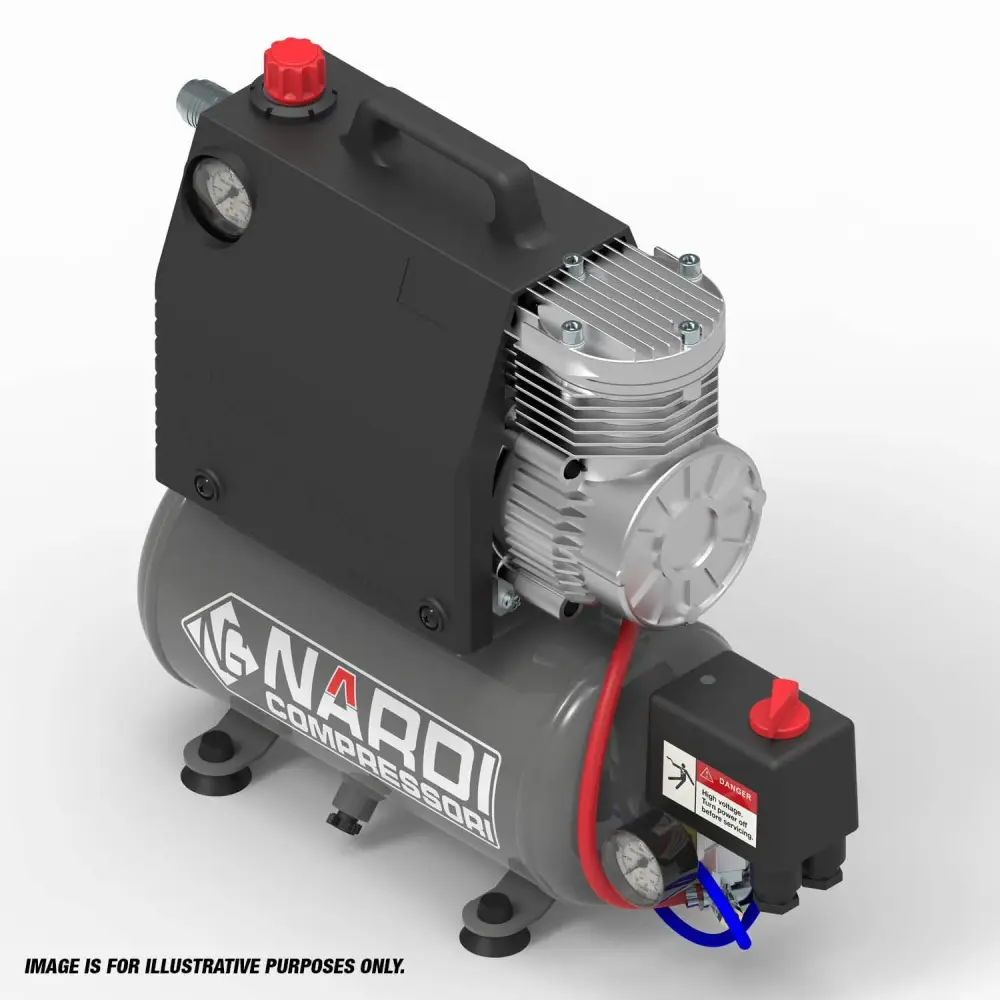 NARDI SILVERSTONE 2 230v 5ltr Compressor - SIL502