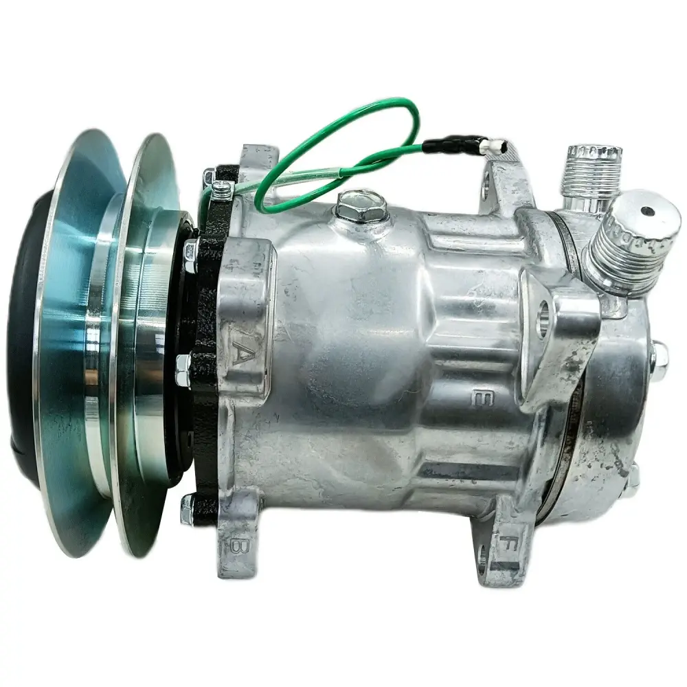 SD7H15 /C Compressor FF200866 John Deere 2054 2554 2154D 2454D 2954D 3754D Hitachi ZAXIS210F-3 ZAXIS240F-3 ZAXIS290F-3 ZAX...