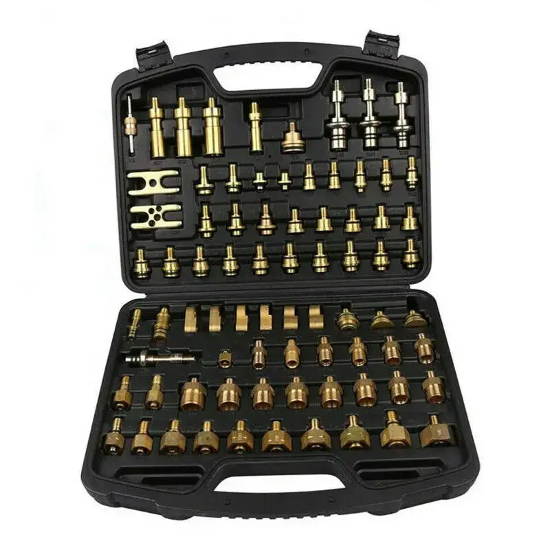 Air Conditioning Leak Test Kit Detection Tool European American Asia Car Carrying Case