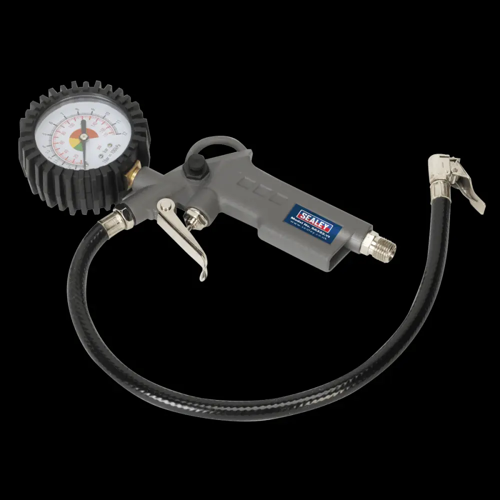 Sealey SA332 Tyre Inflator Gauge Motorcycle Tires