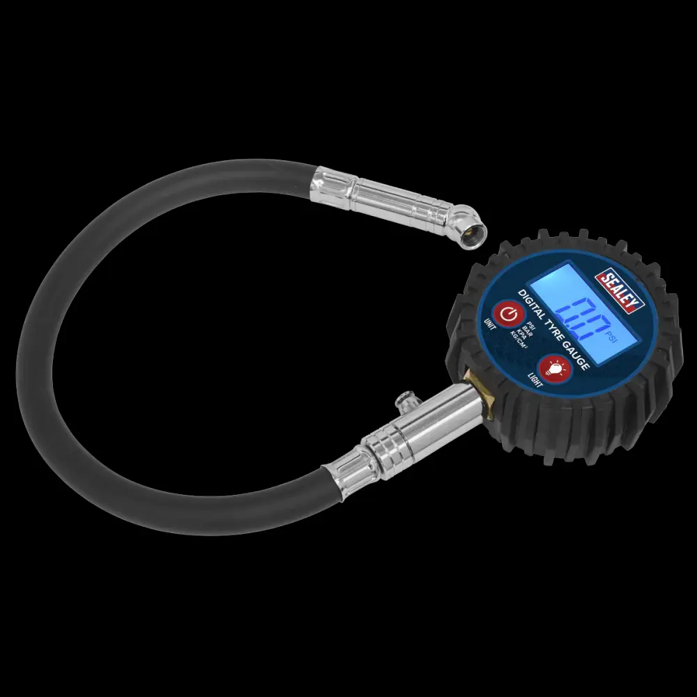 Wheel Weight Sealey TST002 Led Tyre Pressure Gauge Push-On Connector