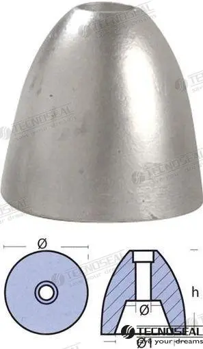 ANODO MTF SPELTER EJE 50-100MM.