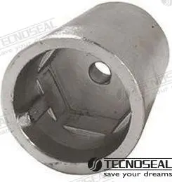 ANODO RADICE HEXAGONAL SPELTER EJE 35MM