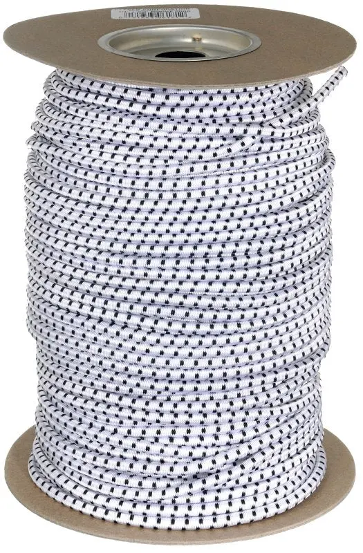 Keeper 06171 Bungee Cord, 1/4 Dia, 300 ft L, Rubberized