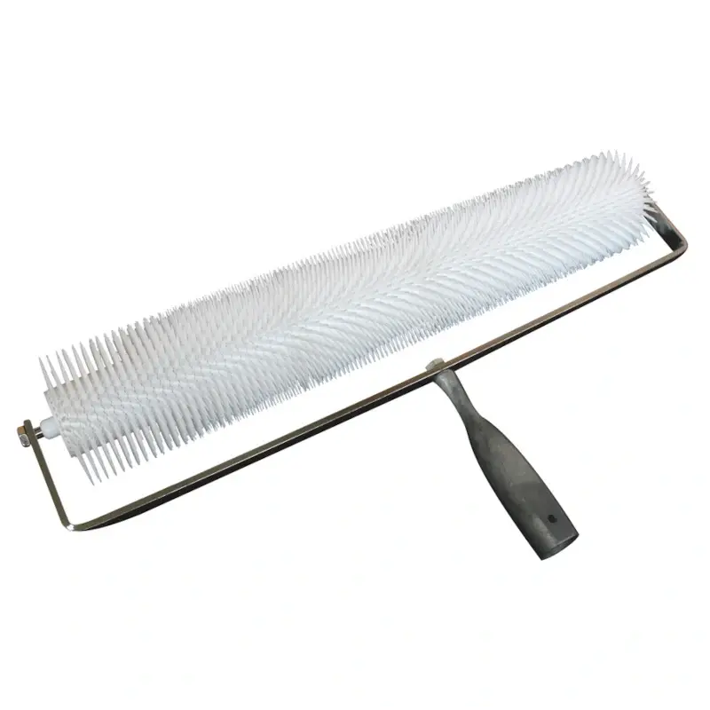 Locking Pliers Spiked Liquid Concrete Stipple Floor Roller