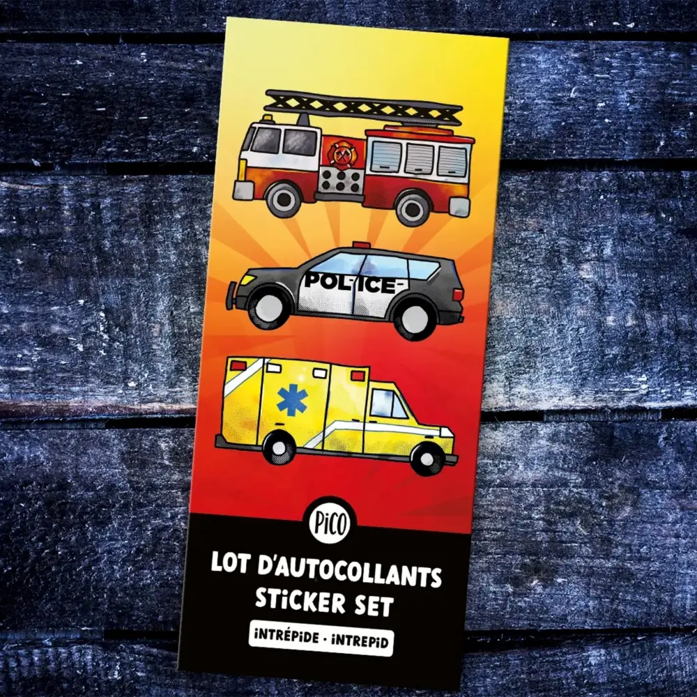 Sticker Set - Intrepid