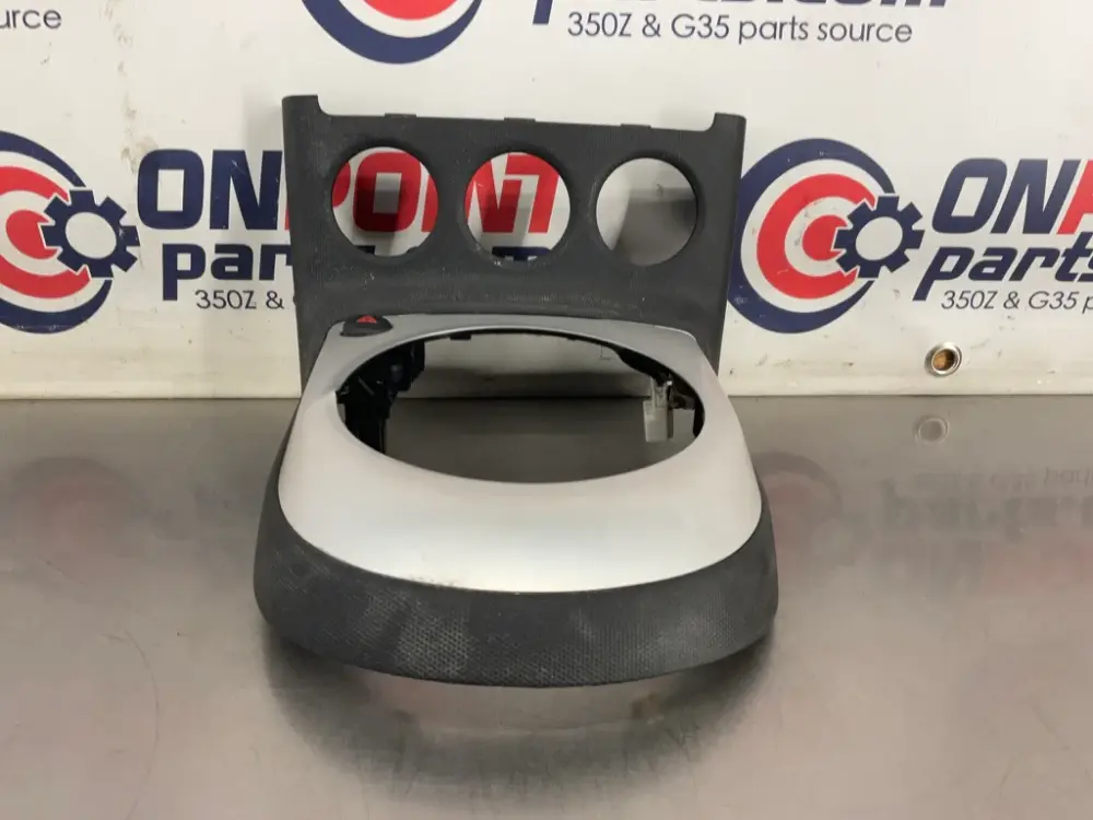 2006 Nissan 350Z Programmable Gear Shifter Bezel Trim 63246 OEM 23BC9E