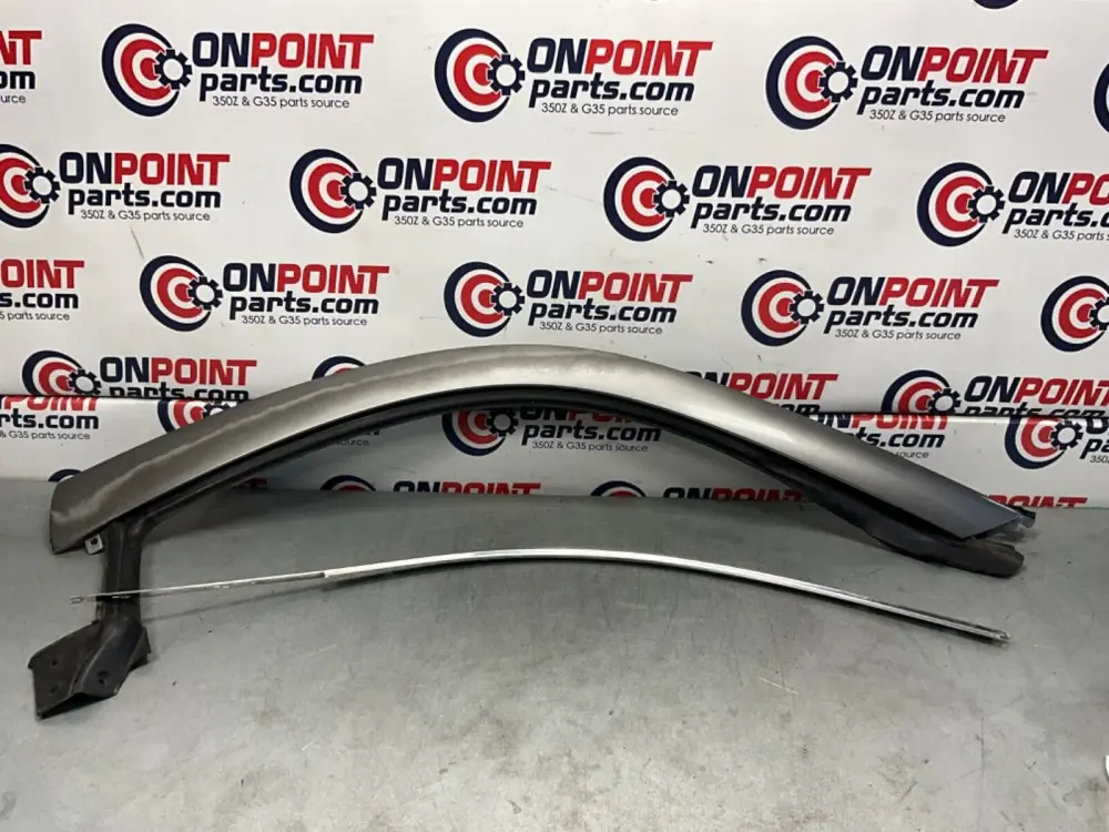 2007 Nissan Z33 350Z Passenger Right Exterior Pillar Trim Entire OEM 25BBMF2