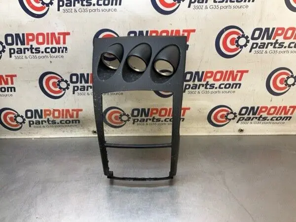 2008 Nissan Z33 350Z Front Center Dash Radio Bezel Trim Oem 21Bljf7