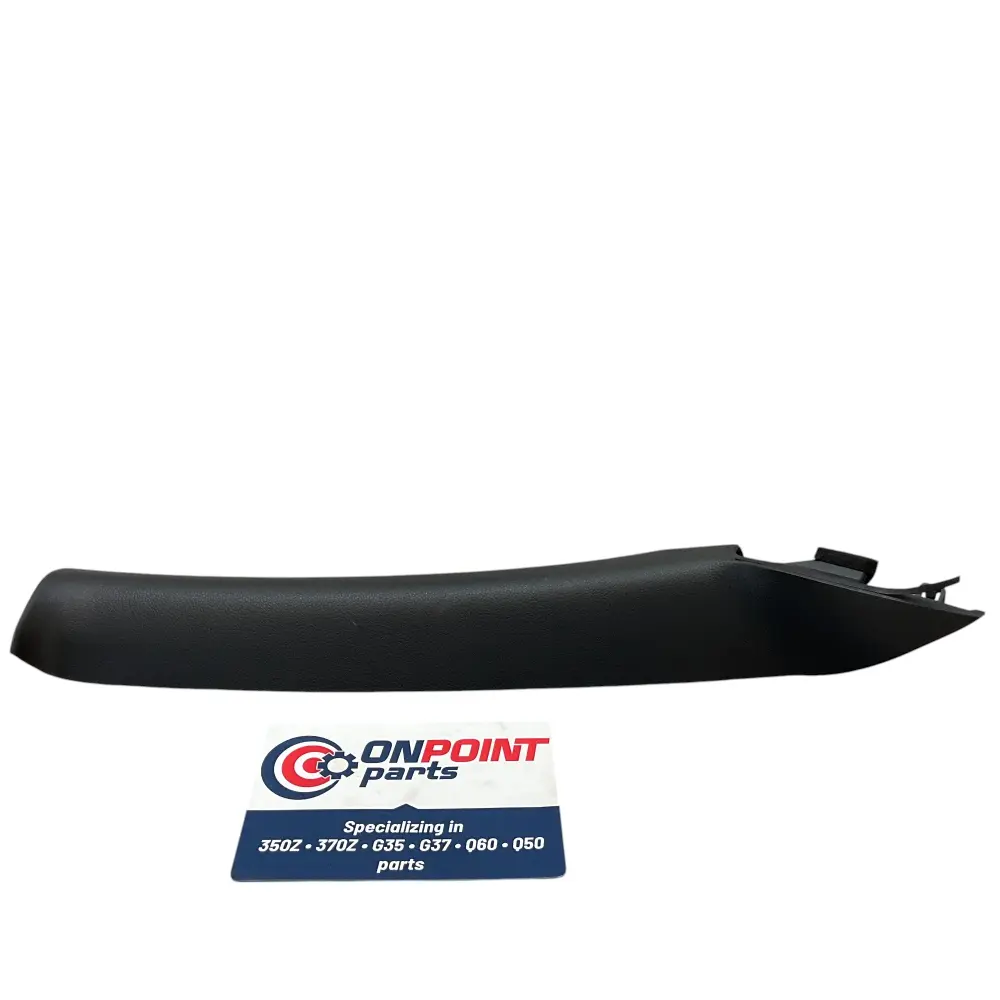 Headlight Bezel 03-08 350Z Multi-use Passenger Interior Pillar Trim Black 76911CD000 Oem Fcg