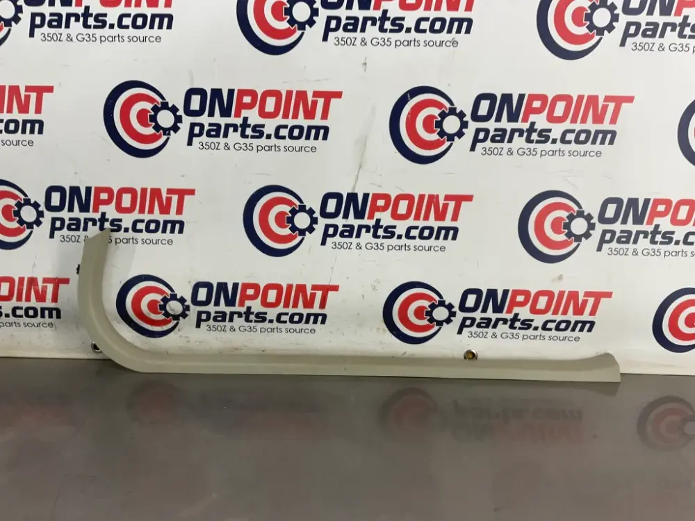 03-06 Infiniti G35 Sedan Right Front Door Sill Scuff Trim 76951AM601 OEM 15BE4E7