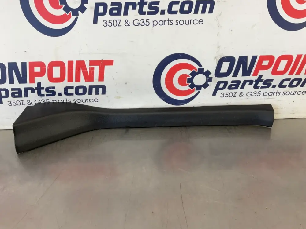 03-06 Infiniti G35 Sedan Right Rear Door Sill Scuff Trim 76953AL501 OEM 15BDDE