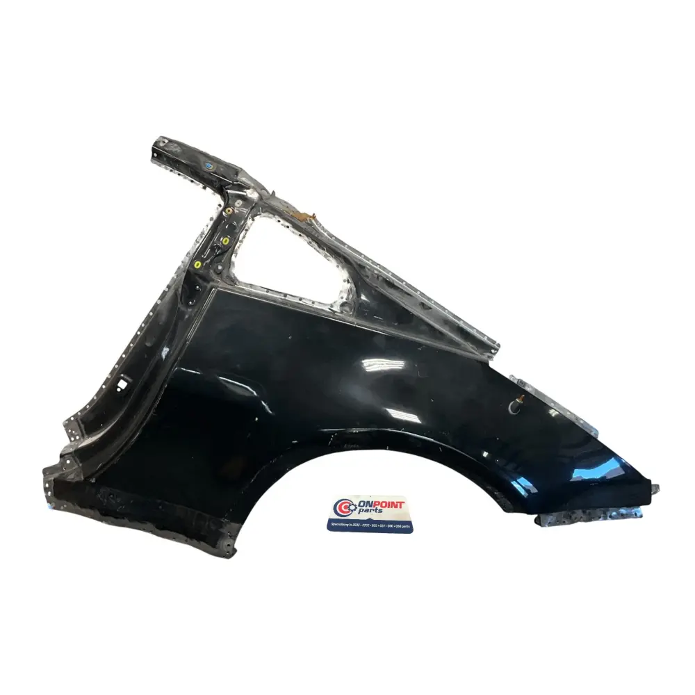 03-09 Nissan 350Z Coupe OEM Rear Driver Quarter Fender Panel Ebony G41 21BGKE1