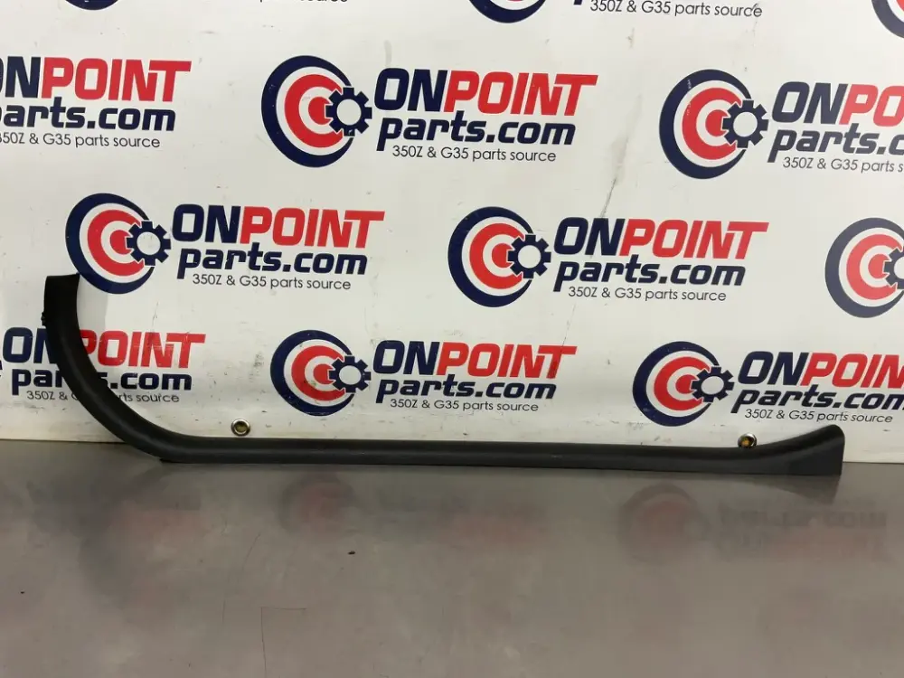 2004 Nissan 350Z Passenger Right Door Threshold Sill Trim 769B4 OEM 14BEQE7