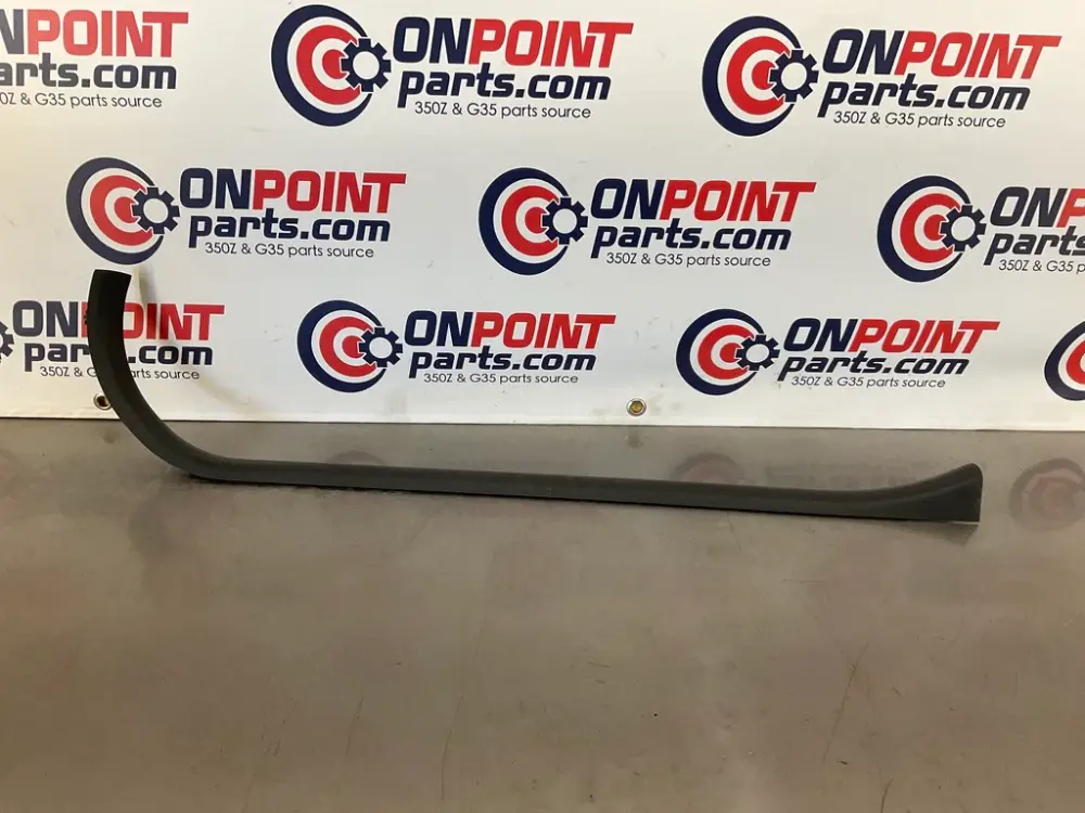 2006 Nissan 350Z Passenger Right Door Sill Threshold Trim 769B4 OEM 21BJFD7