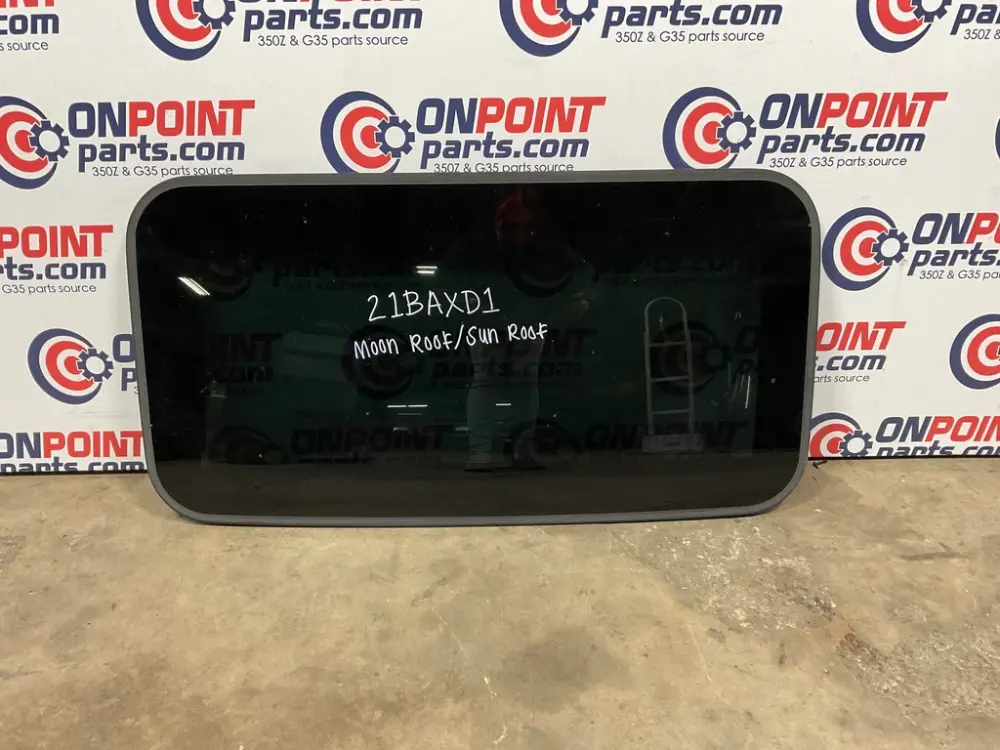 2008 Infiniti G37 Coupe Moon Roof Sun Roof Glass 91210 OEM 21BAXD1