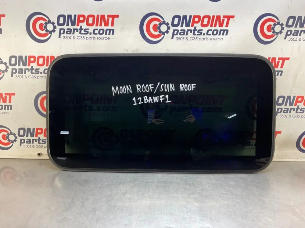 2009 Infiniti V36 G37 Moon Roof Sun Roof Glass OEM 12BAWF1