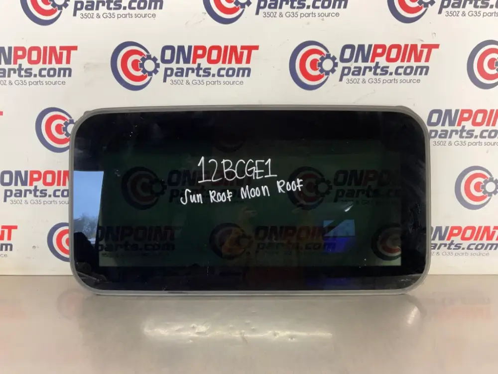 2013 Infiniti G37 Sedan Toned Sun Roof Moon Roof Glass OEM 12BCGE1