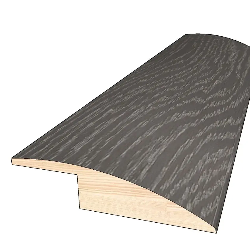 Glenwood 0.50 . Thick x 1.50 . Generous x 78 . Length Hardwood Overlap Reducer Molding