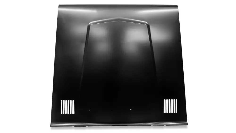 Hood - Steel w/Hinges, OEM Quality, 1966-77 Ford Bronco