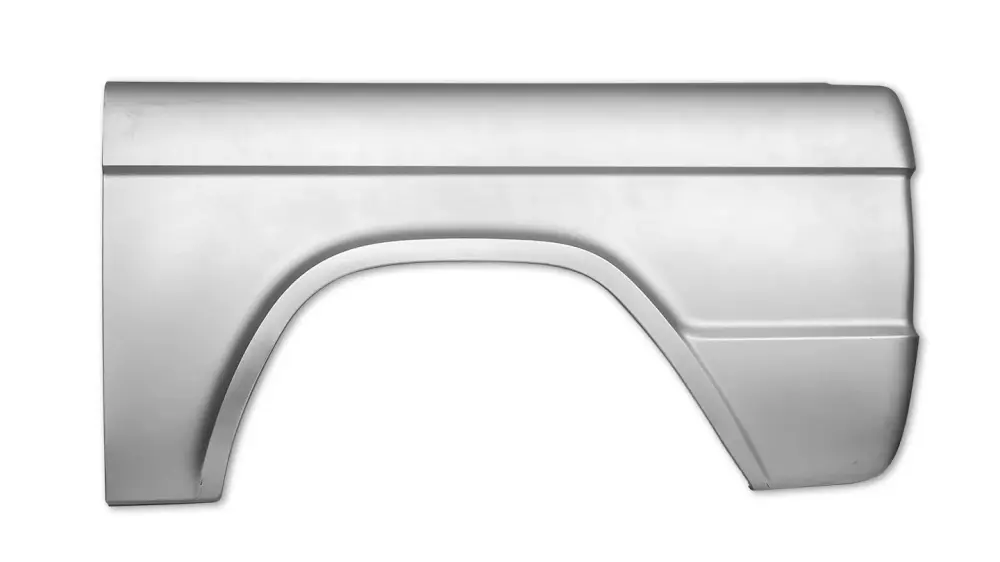 One Piece Flared Quarter Panel, Driver