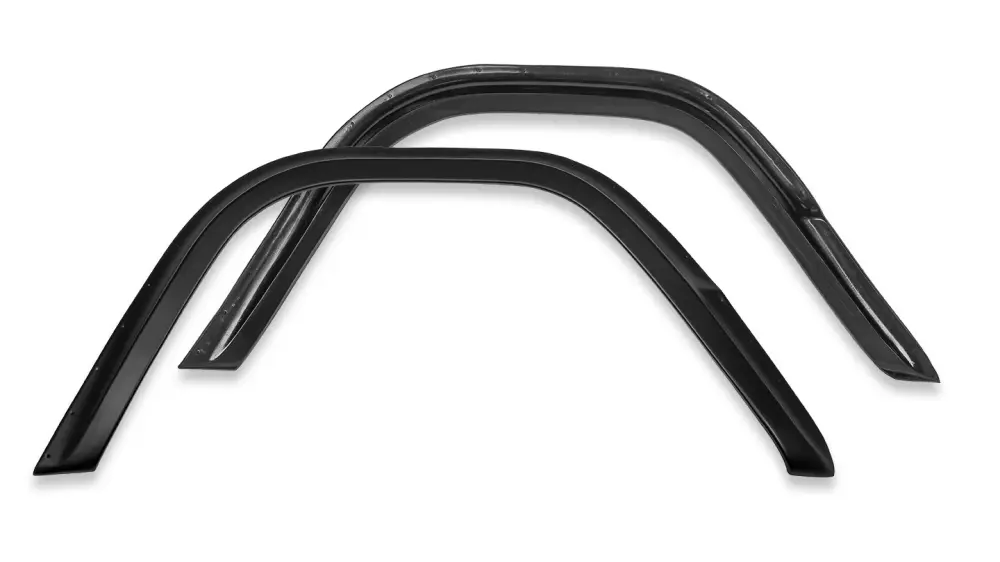 Ultra-Flex Bronco Fender Flares, REAR ONLY Smooth Charcoal