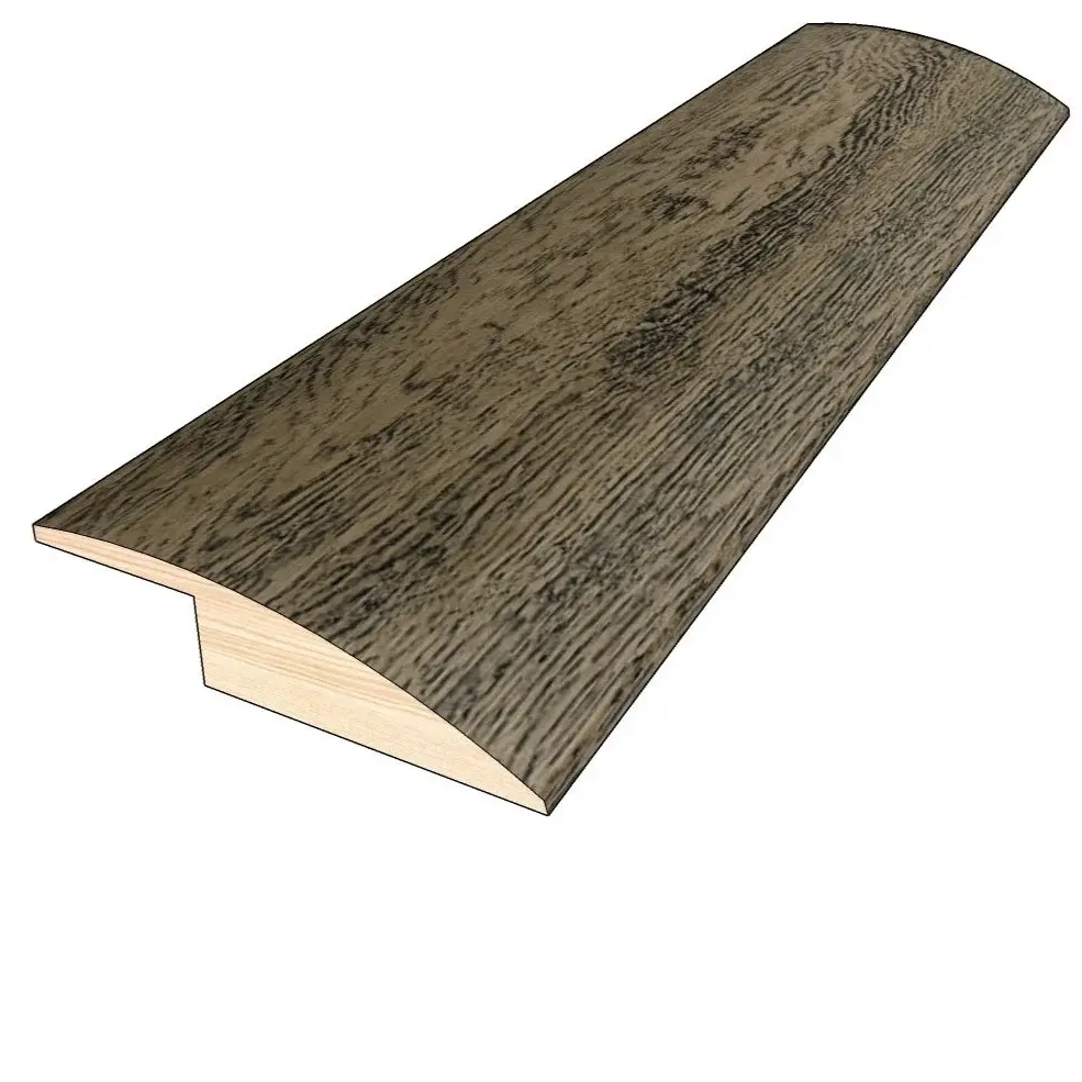 Weathered Oak 0.50 . Dense x 1.50 . Width x 78 . Length Overlap Reducer Hardwood Molding