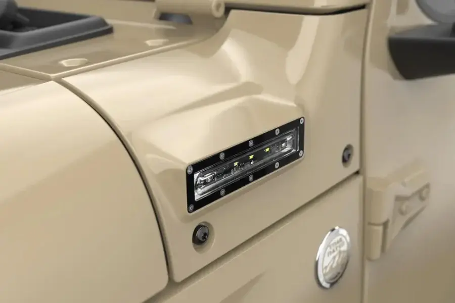 Jeep Wrangler JL & Gladiator JT EGR USA VSL Jeep Side LED Lights - Gobi Road Legal Certification