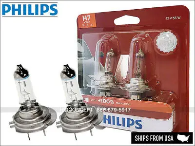 Philips Xtreme Vision Halogen Bulb Replacement Damaged Box Pair Included