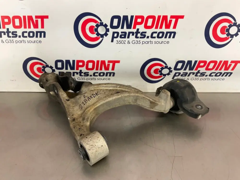 08-10 Infiniti G37 Coupe Passenger Right Front Lower Control Arm RWD 54500JL04B