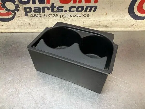 2004 Nissan Z33 350Z Center Console Cup Holder Insert Oem 22Bgwfc Carbon Fiber