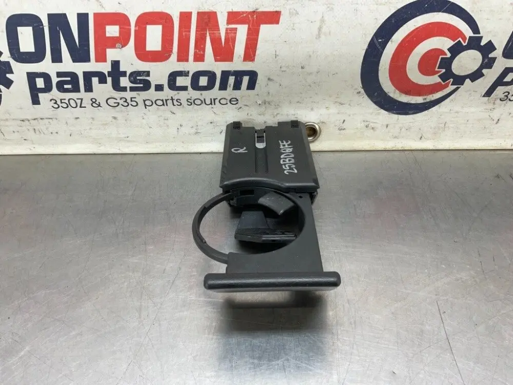 2004 Nissan Z33 350Z Passenger Dash Pop Out Cup Holder Oem 25Bdqfe Fits Cups up to 4" Diameter