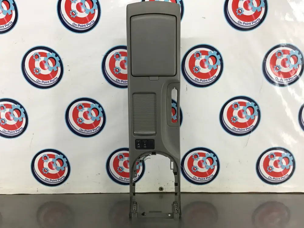 2006 Nissan 350Z Center Console Storage Cubby Cup Holders Seat Warmer 12BEKC8 Stainless Steel