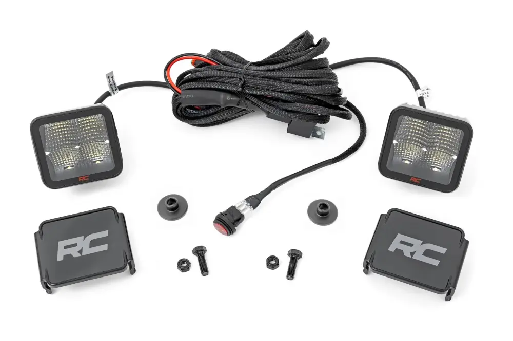 LED Ditch Airy Kit, Spectrum 2" Spot, 2021+ Ford Bronco