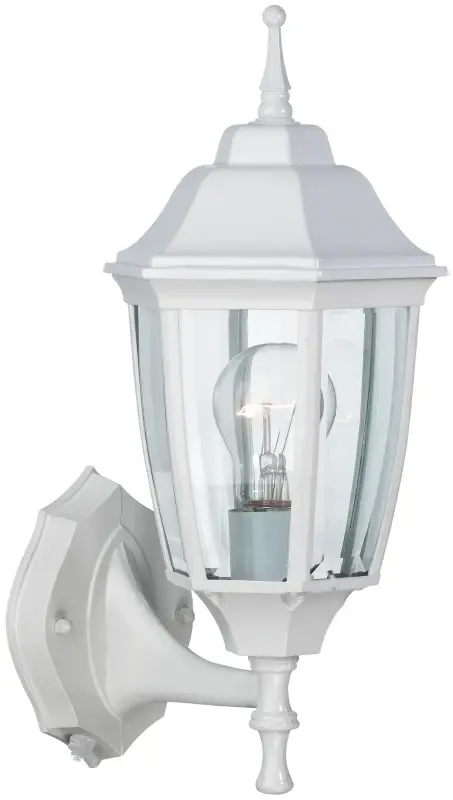 Boston Harbor DTDW Dusk/Dawn Lantern, 60 W, Medium Base Bulb or CFL Bulb(Sold Separately) Lamp, Aluminium Fixture