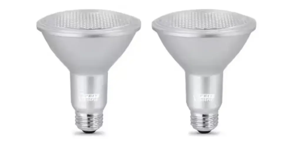 Feit Electric 75-Watt Equivalent PAR30 Dimmable Security or Track Lighting ENERGY STAR 90+ CRI Flood LED Airy Bulb, Daylig...