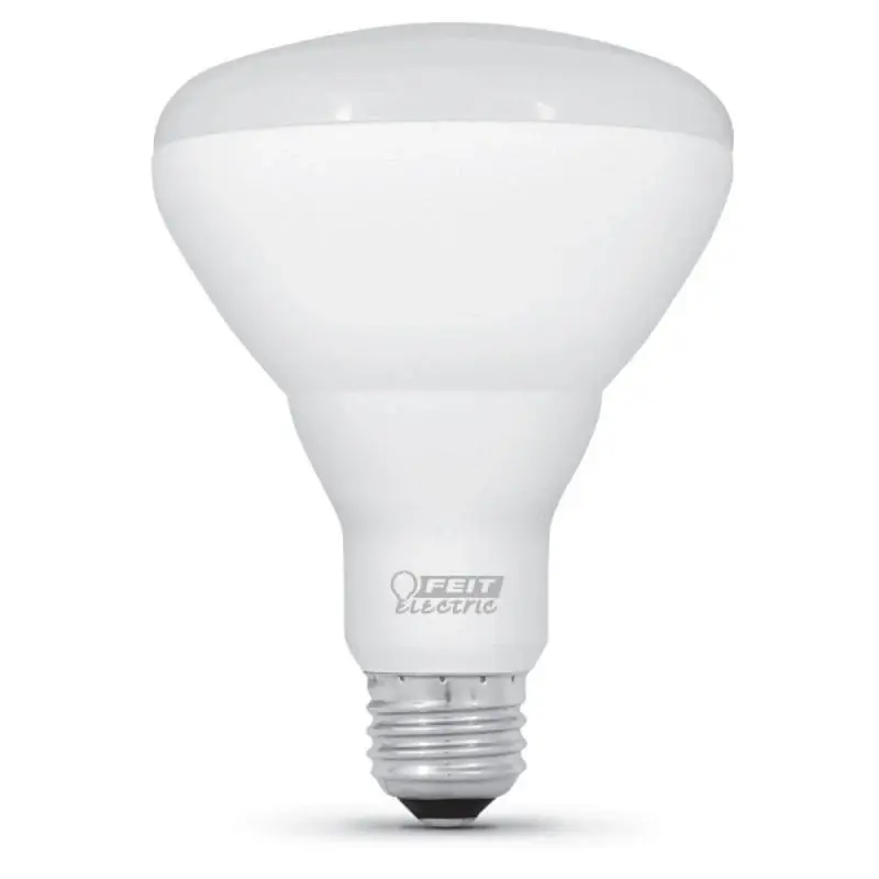 Feit Electric BR30DM85010KLEDMP/12 LED Bulb, 120 V, 650 Lumens, 10.5 W, BR30 Lamp, 65 W Equivalent, Dimmable