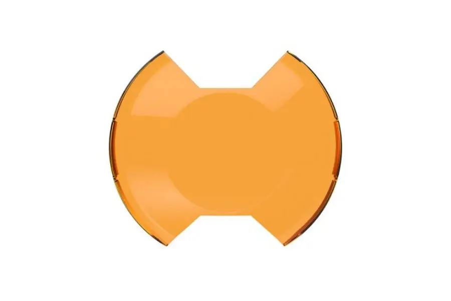 KC HiLiTES SlimLite 8in LED Airy Shield - Driving, Amber