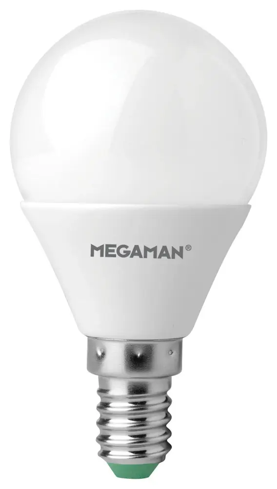 LED Miniglobe RND45 3.5W SES Opal VWW Megaman