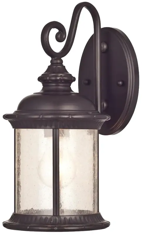 Westinghouse New Haven Series 62306 Outdoor Wall Lantern, Metal Fixture, Oil-Rubbed Bronze Fixture