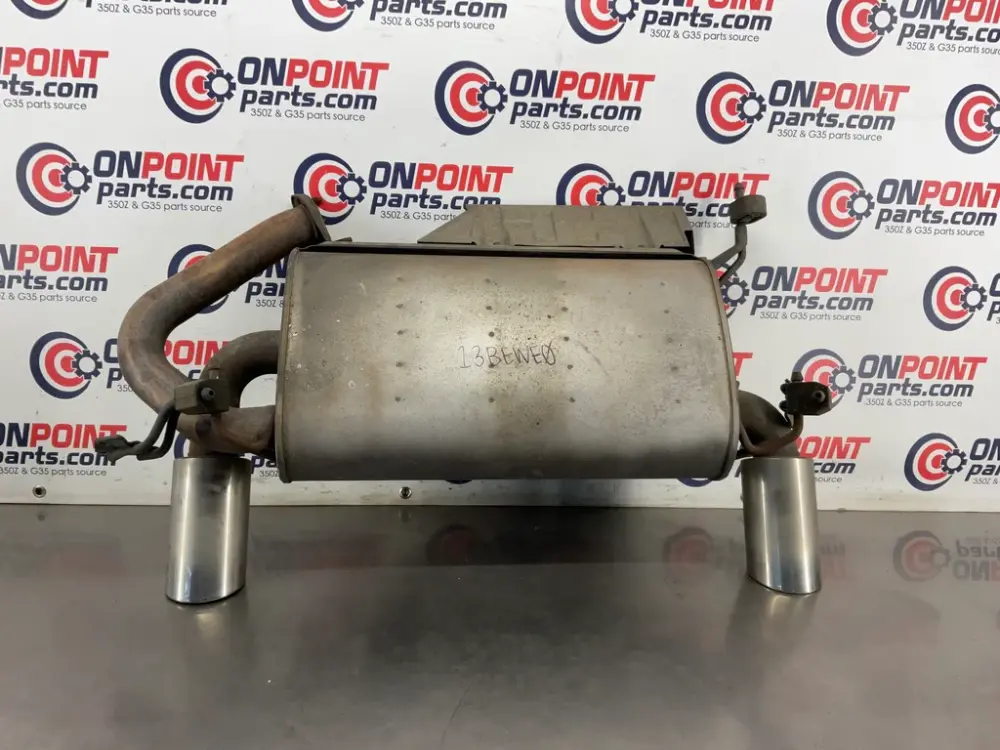 2003 Infiniti G35 Exhaust Double Tip Muffler OEM 13BEWE0