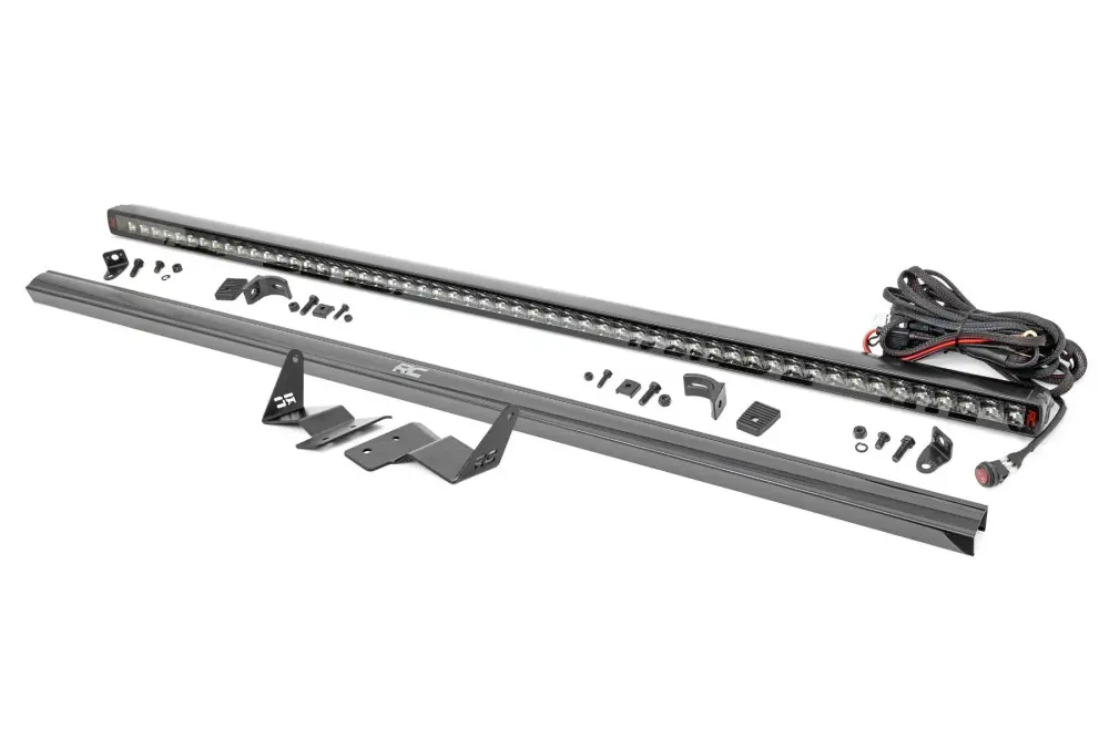 50" LED Light Kit, Upper Windshield, Spectrum Single Row, 2021+ Ford Bronco