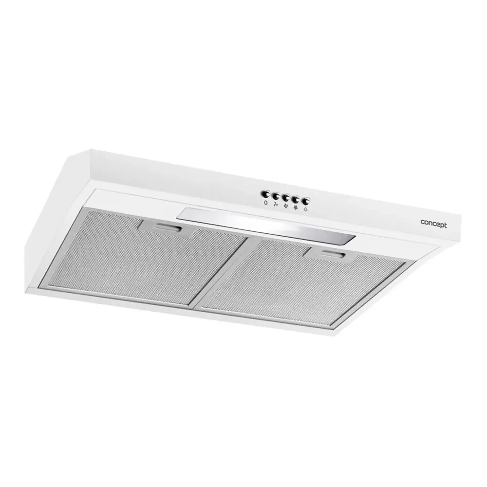 Under-cupboard hood 60cm Concept OPP1260WH white LED slender