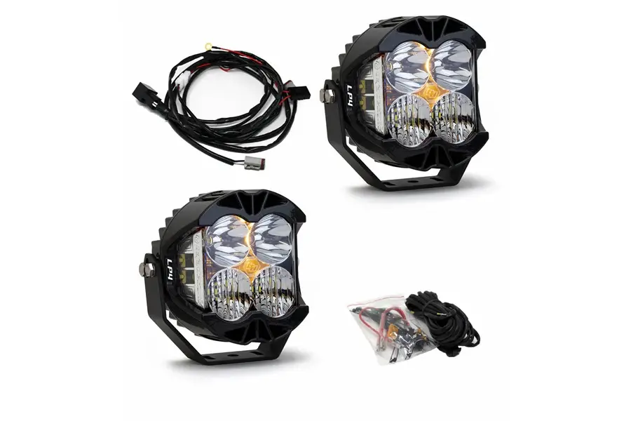 2018-26 Jeep Wrangler JL/Gladiator JT Baja Designs LP4 Series LED Airy Kit