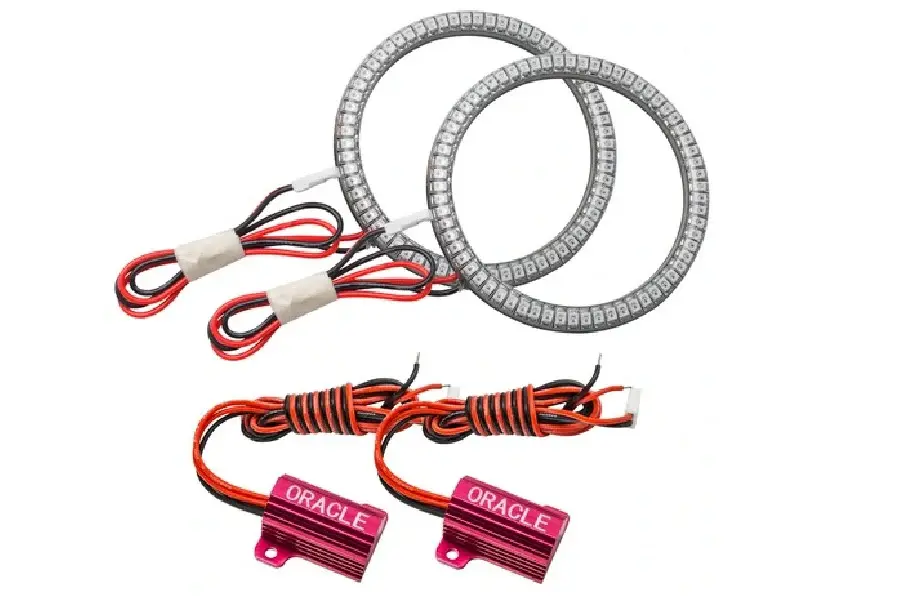 Jeep JT/JL/JK Oracle LED Fog Airy Surface Mount Halo Kit, Green - W/Factory LEDs