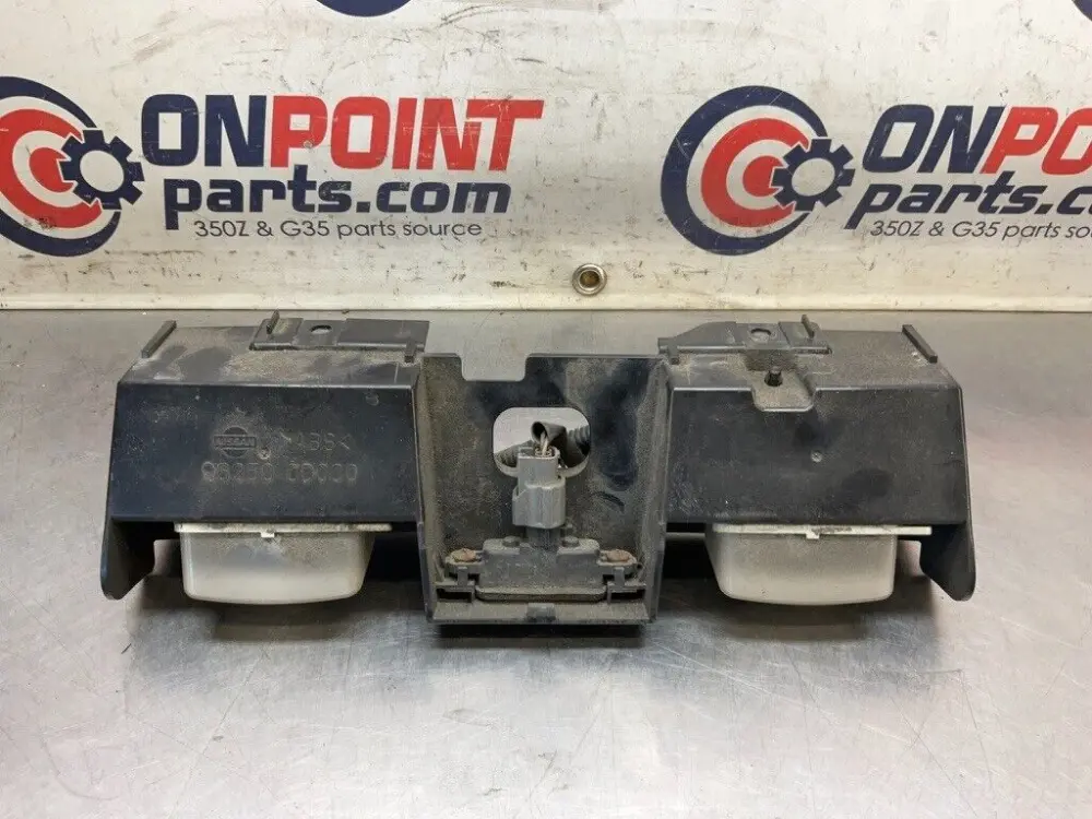 2004 Nissan Z33 350Z License Plate Portable Assembly Oem 25Bdqfc