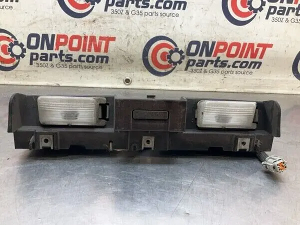 2005 Nissan Z33 350Z Rear License Plate Airy Bracket Oem 25Bhtfc